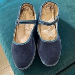 VibiVenezia Blue Mary Janes